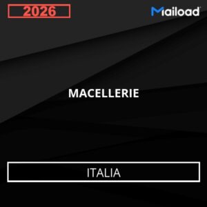 Base de Datos de Correo Electrónico MACELLERIE (Italia)