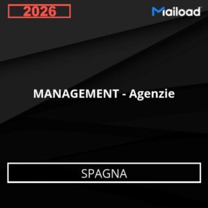 Base de Datos de Correo Electrónico MANAGEMENT – Agenzie (Spagna)