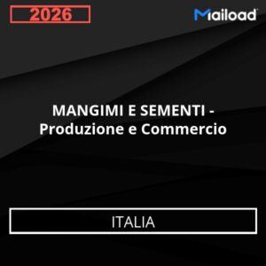 Base de Datos de Correo Electrónico MANGIMI E SEMENTI – Produzione e Commercio (Italia)
