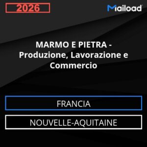 Database Email MARMO E PIETRA – Produzione, Lavorazione e Commercio (Nouvelle-Aquitaine – Francia)