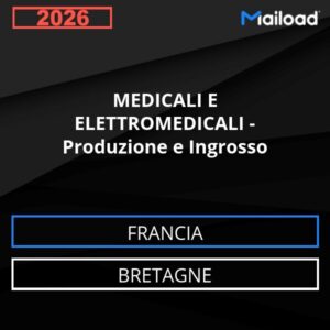Database Email MEDICALI E ELETTROMEDICALI – Produzione e Ingrosso (Bretagne – Francia)