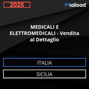 Base de datos de correo electrónico PRODUCTOS MÉDICOS Y ELECTROMÉDICOS – Venta al Detalle ( Sicilia - Italia)