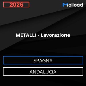 Database Email METALLI – Lavorazione (Andalucía – Spagna)