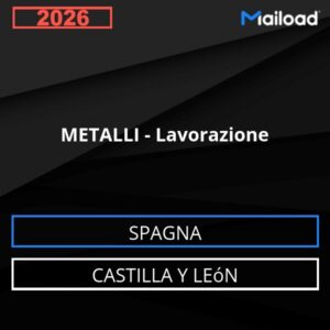 Database Email METALLI – Lavorazione (Castilla y León – Spagna)