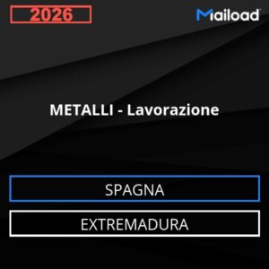 Database Email METALLI – Lavorazione (Extremadura – Spagna)