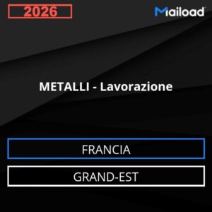Database Email METALLI – Lavorazione (Grand-Est – Francia)