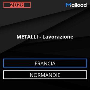 Database Email METALLI – Lavorazione (Normandie – Francia)