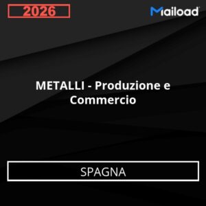 Database Email METALLI – Produzione e Commercio (Spagna)