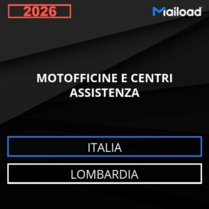 Database Email MOTOFFICINE E CENTRI ASSISTENZA (Lombardia – Italia)