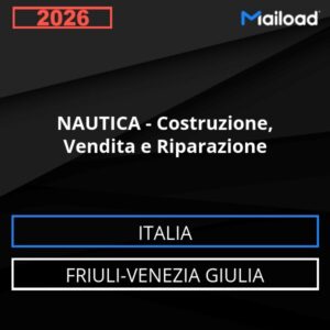 Database Email NAUTICA – Costruzione, Vendita e Riparazione (Friuli-Venezia Giulia – Italia)