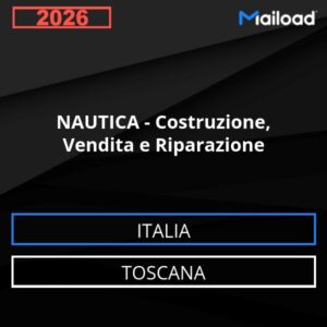 Database Email NAUTICA – Costruzione, Vendita e Riparazione (Toscana – Italia)