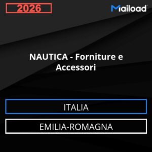Database Email NAUTICA – Forniture e Accessori (Emilia-Romagna – Italia)
