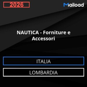 Database Email NAUTICA – Forniture e Accessori (Lombardia – Italia)
