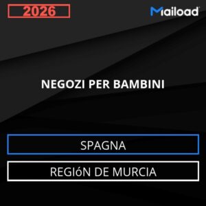 Database Email NEGOZI PER BAMBINI (Región de Murcia – Spagna)