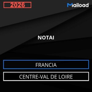 Database Email NOTAI (Centre-Val de Loire – Francia)