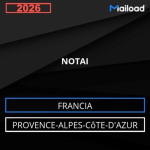 Database Email NOTAI (Provence-Alpes-Côte-d’Azur – Francia)