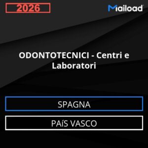 Database Email ODONTOTECNICI – Centri e Laboratori (País Vasco – Spagna)