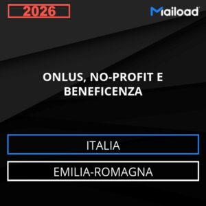 Base de datos de correos electrónicos de organizaciones sin ánimo de lucro, benéficas y de utilidad pública (Emilia-Romagna Italia)
