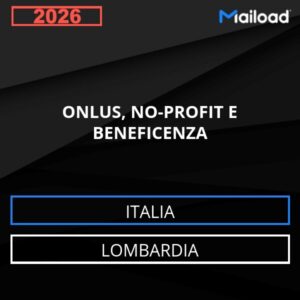 Base de datos de correos electrónicos de organizaciones sin ánimo de lucro, ONG y benéficas (Lombardia Italia)