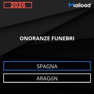 Base de datos de correos electrónicos de FUNERARIAS Aragón – España)