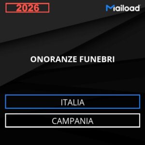 Base de datos de direcciones de correo electrónico de FUNERARIAS Campania Italia)
