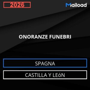 Base de datos de direcciones de correo electrónico de FUNERARIAS Castilla y León – España)