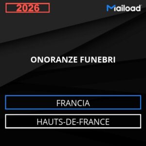 Base de datos de direcciones de correo electrónico de FUNERARIAS Hauts-de-France – Francia)