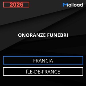Base de datos de direcciones de correo electrónico de FUNERARIAS Île-de-France – Francia)