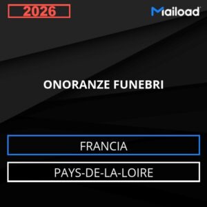 Base de datos de direcciones de correo electrónico de FUNERARIAS Países del Loira – Francia)
