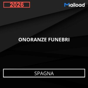 Base de Datos de Correo Electrónico ONORANZE FUNEBRI (Spagna)