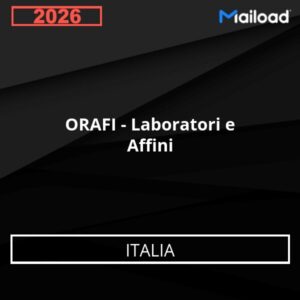 Database Email ORAFI – Laboratori e Affini (Italia)