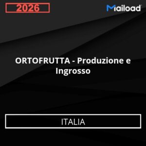 Database Email ORTOFRUTTA – Produzione e Ingrosso (Italia)