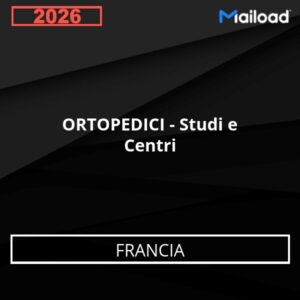 Database Email ORTOPEDICI – Studi e Centri (Francia)