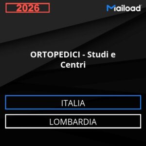 Database Email ORTOPEDICI – Studi e Centri (Lombardia – Italia)