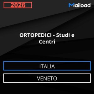 Database Email ORTOPEDICI – Studi e Centri (Veneto – Italia)