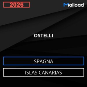 Database Email OSTELLI (Islas Canarias – Spagna)