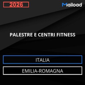 Database Email PALESTRE E CENTRI FITNESS (Emilia-Romagna – Italia)
