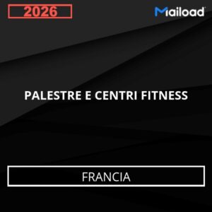 Database Email PALESTRE E CENTRI FITNESS (Francia)