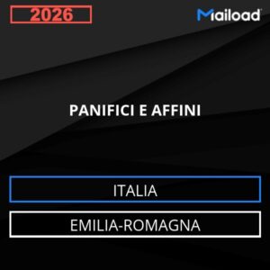 Database Email PANIFICI E AFFINI (Emilia-Romagna – Italia)