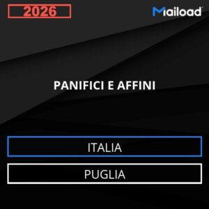 Database Email PANIFICI E AFFINI (Puglia – Italia)