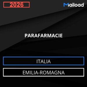 Database Email PARAFARMACIE (Emilia-Romagna – Italia)