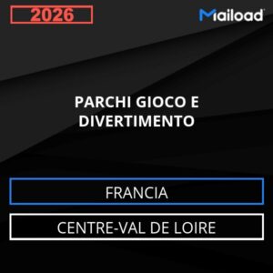 Database Email PARCHI GIOCO E DIVERTIMENTO (Centre-Val de Loire – Francia)