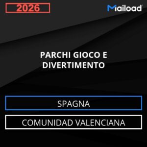 Database Email PARCHI GIOCO E DIVERTIMENTO (Comunidad Valenciana – Spagna)