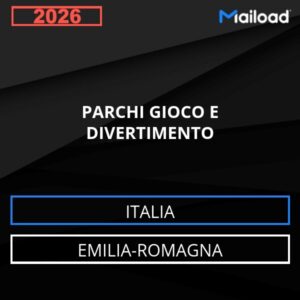 Database Email PARCHI GIOCO E DIVERTIMENTO (Emilia-Romagna – Italia)