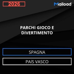 Database Email PARCHI GIOCO E DIVERTIMENTO (País Vasco – Spagna)