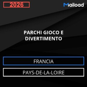 Database Email PARCHI GIOCO E DIVERTIMENTO (Pays-de-la-Loire – Francia)