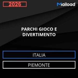 Database Email PARCHI GIOCO E DIVERTIMENTO (Piemonte – Italia)
