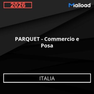 Base de Datos de Correo Electrónico PARQUET – Commercio e Posa (Italia)