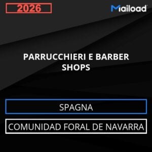 Database Email PARRUCCHIERI E BARBER SHOPS (Comunidad Foral de Navarra – Spagna)