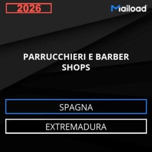 Database Email PARRUCCHIERI E BARBER SHOPS (Extremadura – Spagna)